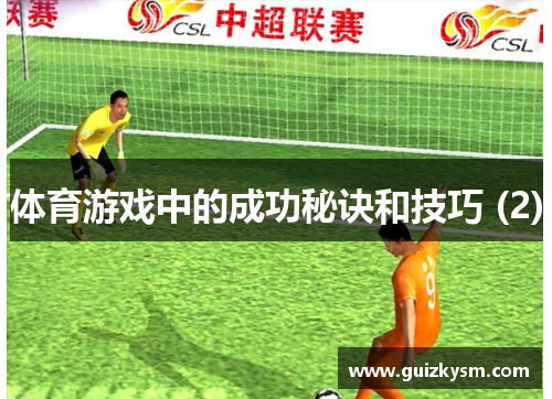 体育游戏中的成功秘诀和技巧 (2)